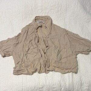 Zara Kids Tan Shirt